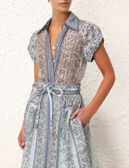 Thea | Two Piece Boho Print Set