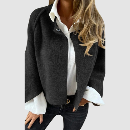 Cora – Soft Knit Cardigan with Jewel Buttons
