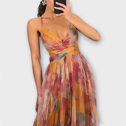 Antonella | Maxi Dress in Knit - Elegant and Shaping