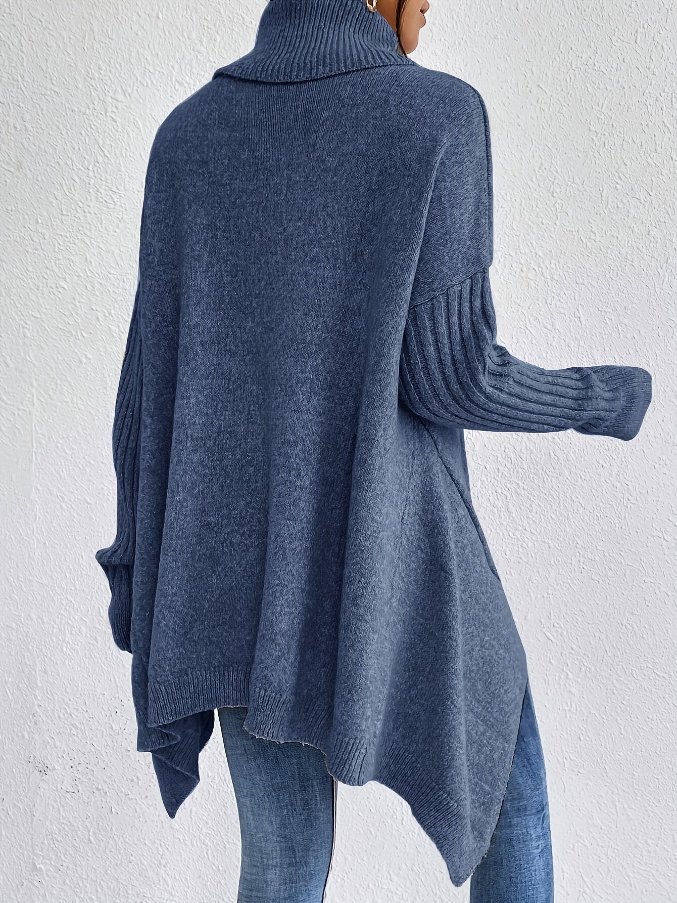 Jodi – Turtleneck Oversized Casual Jumper