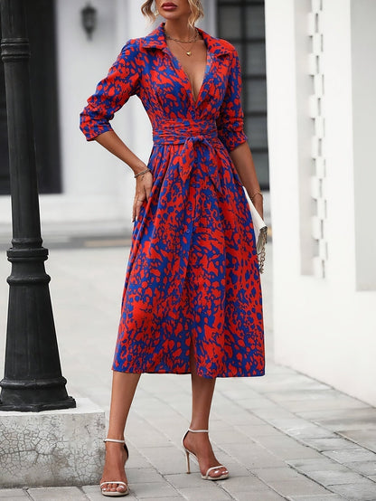 Remmy | Geometric Shirt Dress
