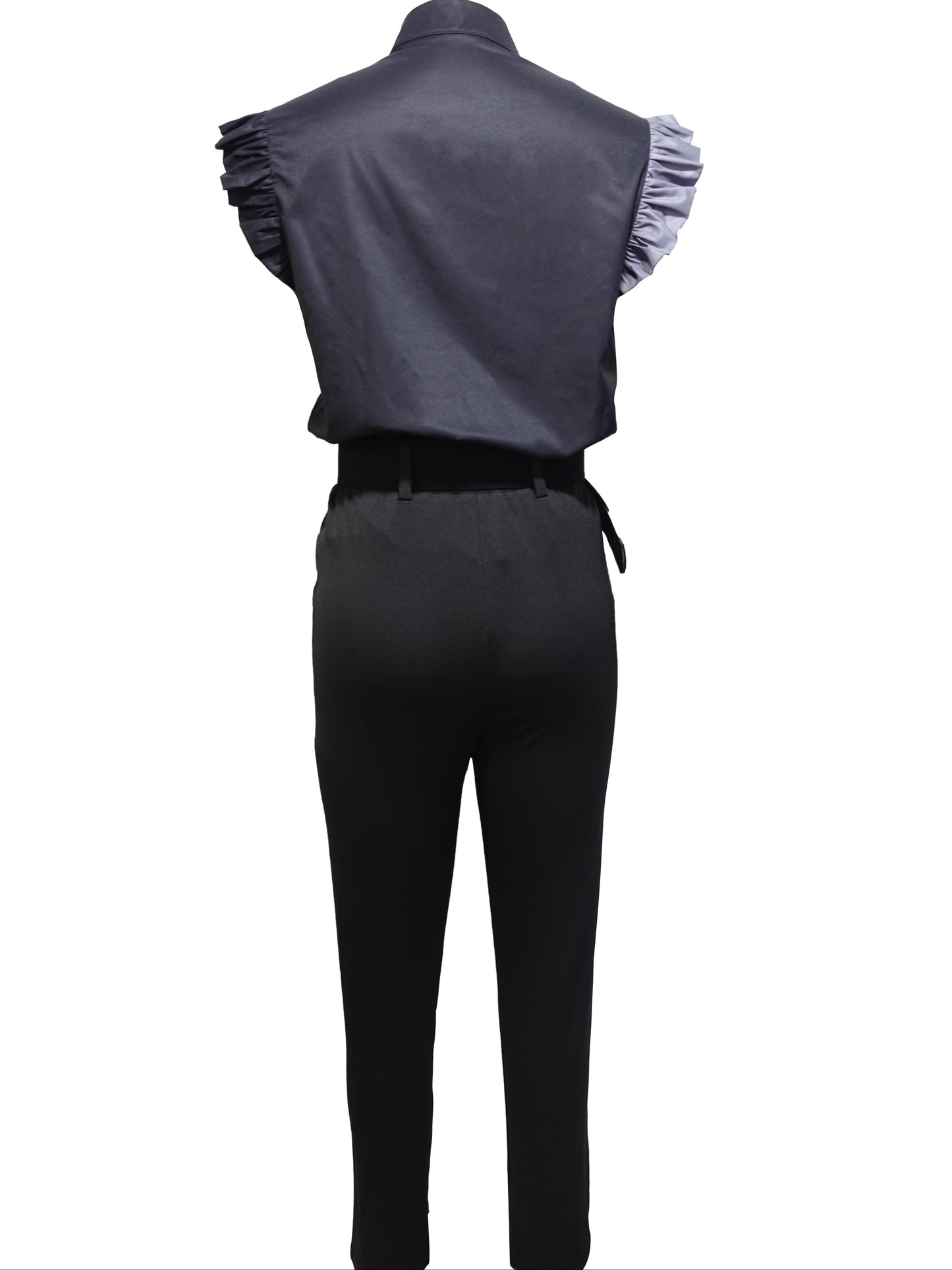 Lucinda | Elegant Set with Ruffled Sleeves