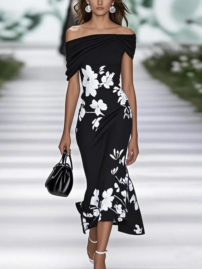 Esperanza | Elegant Floral Print Dress