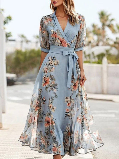 Colette | V-Neck Midi Dress