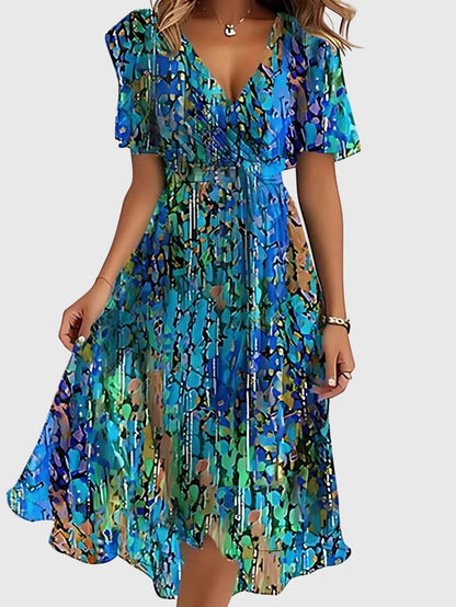 Georgina | Summer Dress with Belly Cover