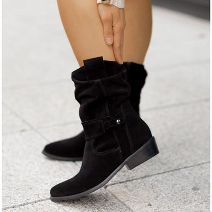 Jenna | Leather-Style Boots