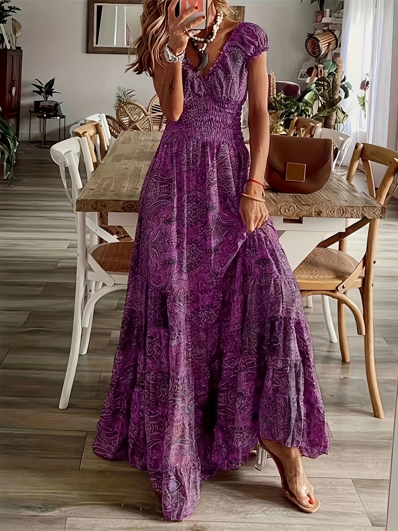 Kemora | Artistic Tummy-Flattering Dress