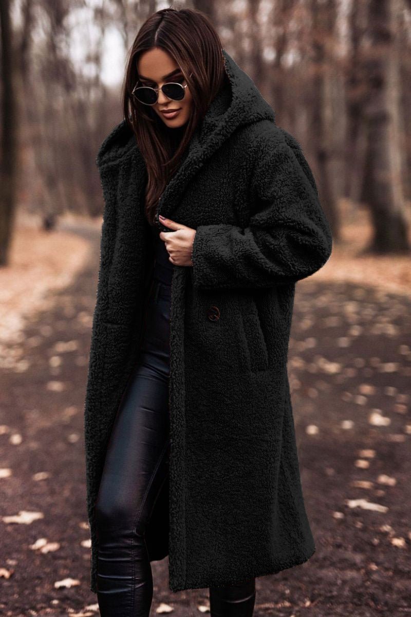 Rosemary – Oversized Teddy Fleece Coat
