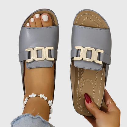 Lucinda | Comfy Buckle Sandals
