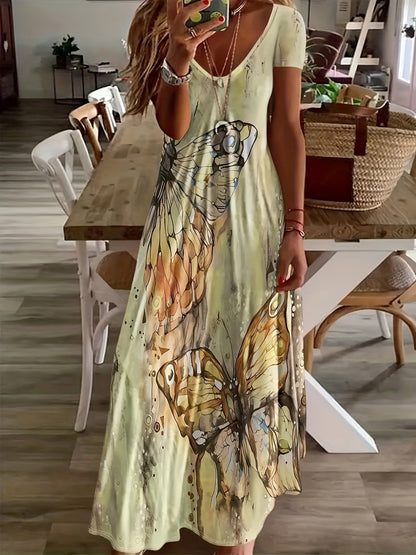 Elina | Artistic Tummy-Flattering Dress