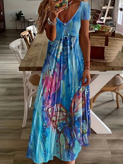 Elina | Artistic Tummy-Flattering Dress