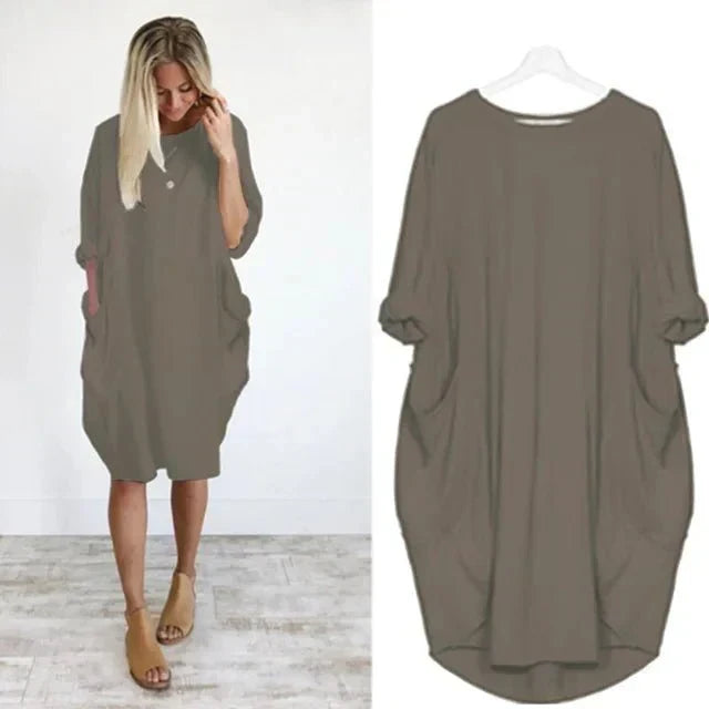 Greer | Elegant Pocket Dress