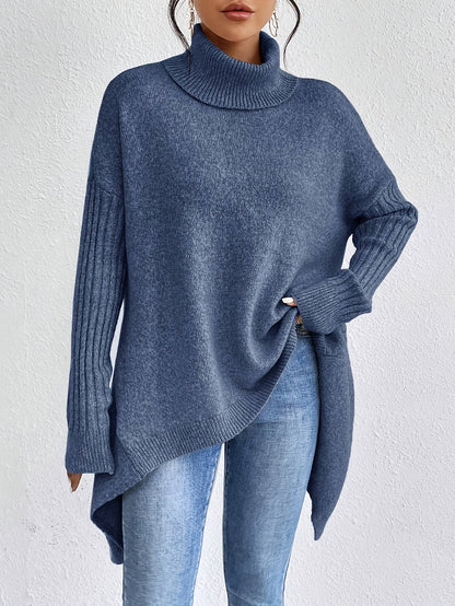Jodi – Turtleneck Oversized Casual Jumper