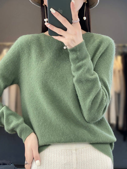 Leanne – Soft Knit Relaxed Crew Neck Jumper