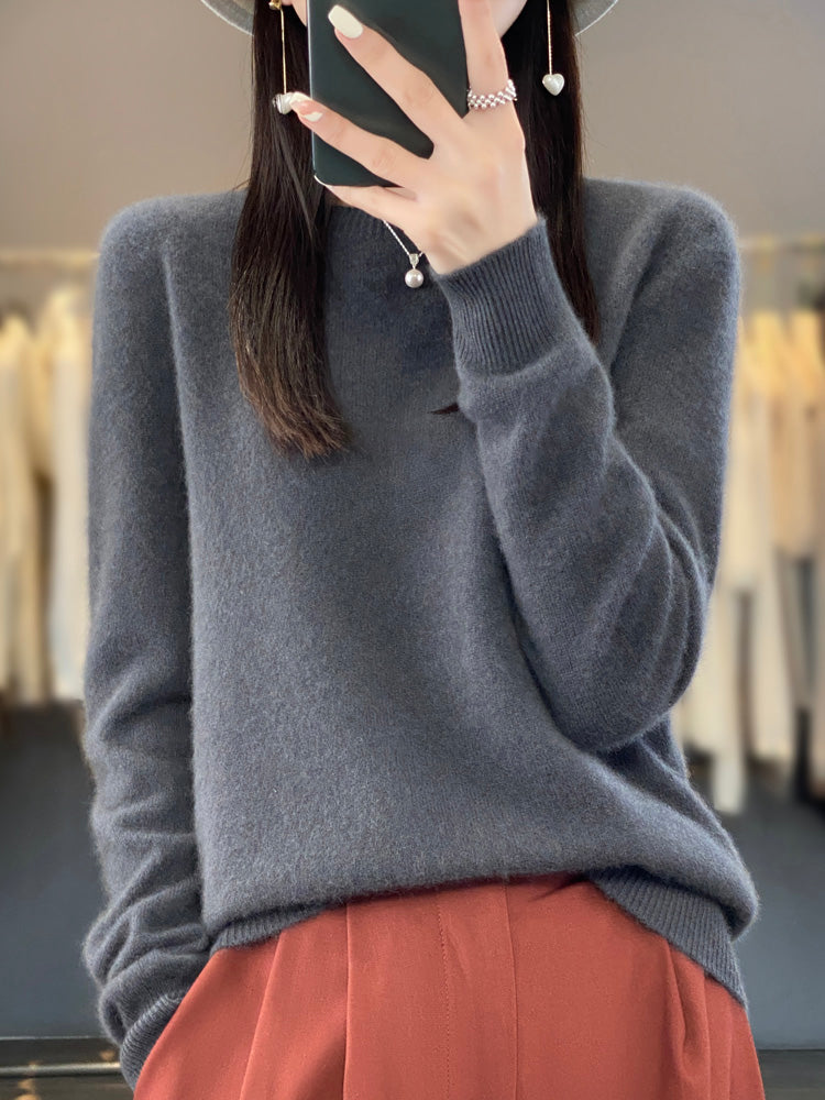 Leanne – Soft Knit Relaxed Crew Neck Jumper