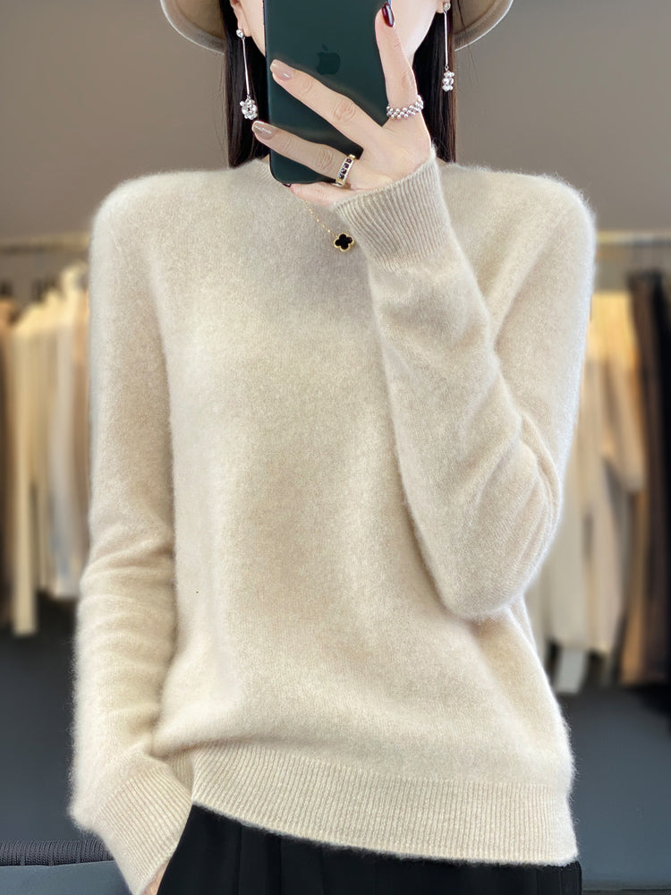 Leanne – Soft Knit Relaxed Crew Neck Jumper
