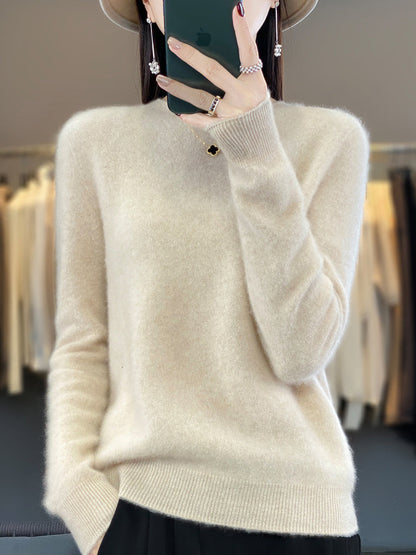 Leanne – Soft Knit Relaxed Crew Neck Jumper