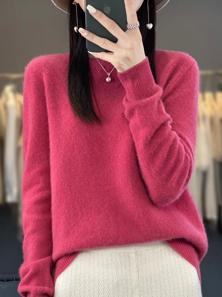 Leanne – Soft Knit Relaxed Crew Neck Jumper