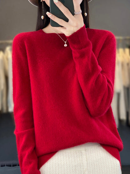 Leanne – Soft Knit Relaxed Crew Neck Jumper