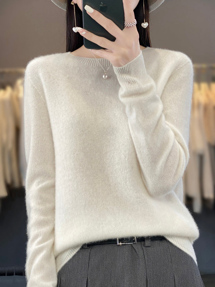 Leanne – Soft Knit Relaxed Crew Neck Jumper