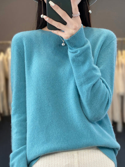 Leanne – Soft Knit Relaxed Crew Neck Jumper