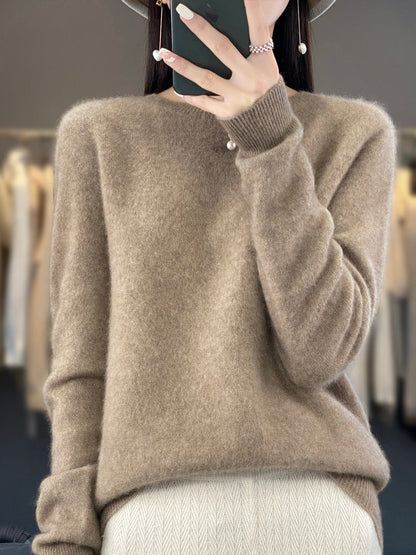 Leanne – Soft Knit Relaxed Crew Neck Jumper
