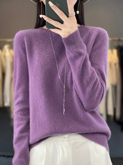 Leanne – Soft Knit Relaxed Crew Neck Jumper