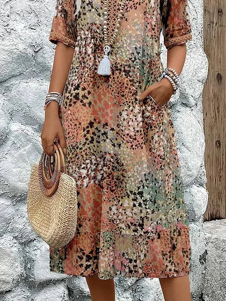 Sorcha | Vibrant Midi Dress
