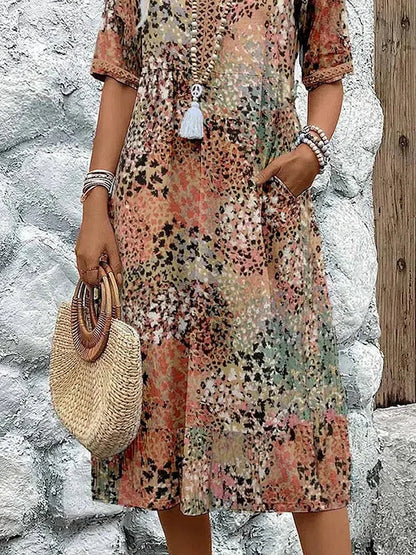 Sorcha | Vibrant Midi Dress