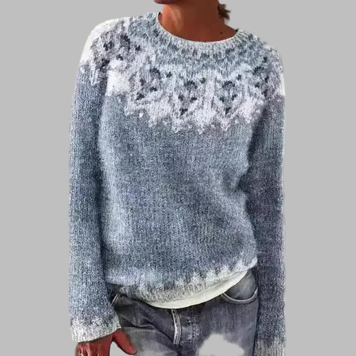 Valerie – Nordic Fair Isle Knit Jumper