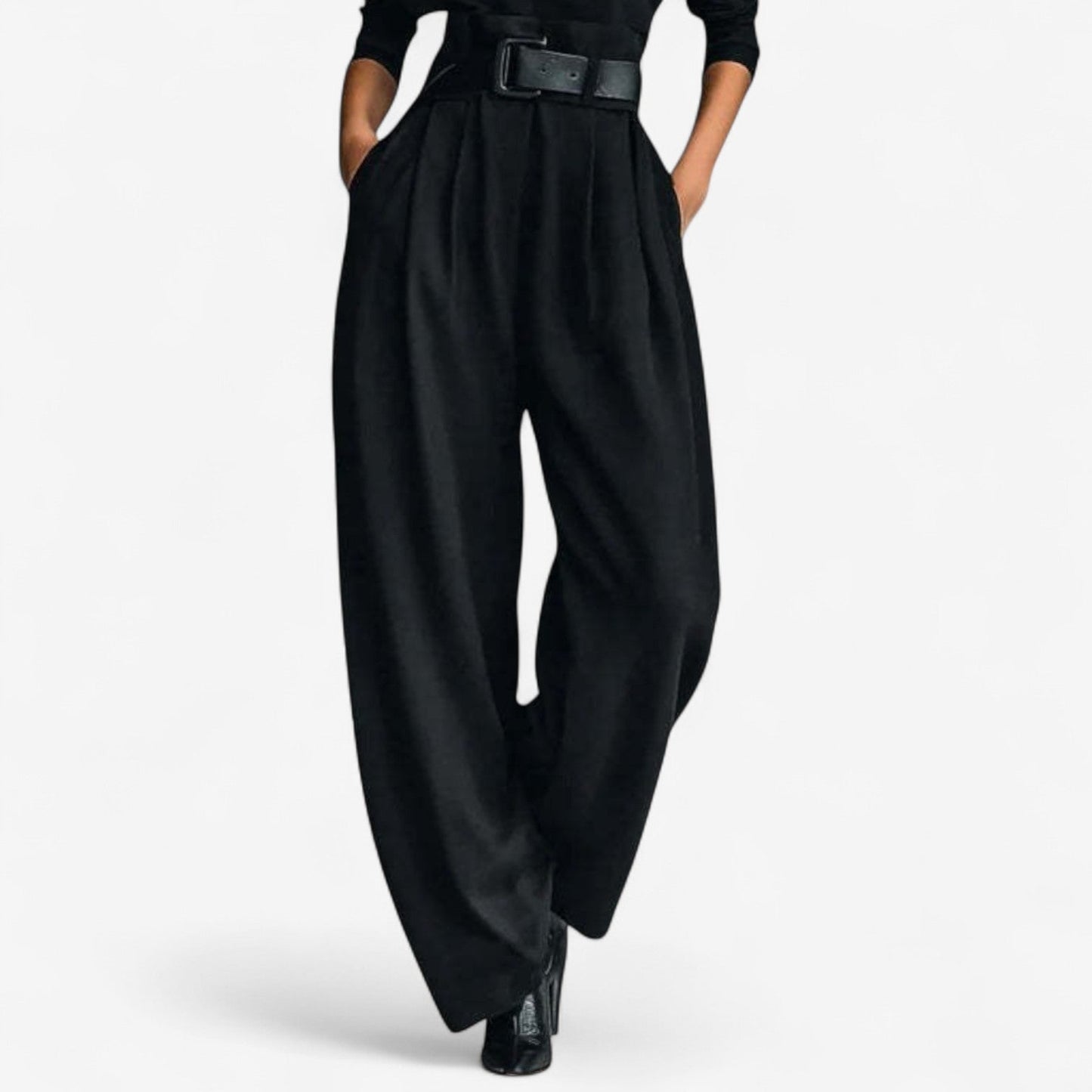 Tammy – Turtleneck Wide Leg Jumpsuit
