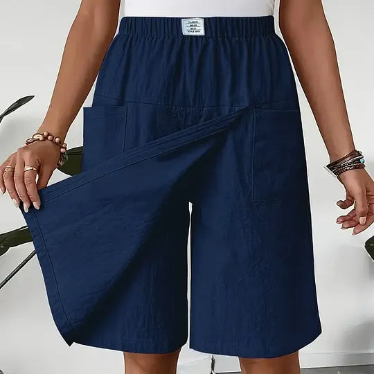 Clarissa – Relaxed Wide Leg Casual Shorts