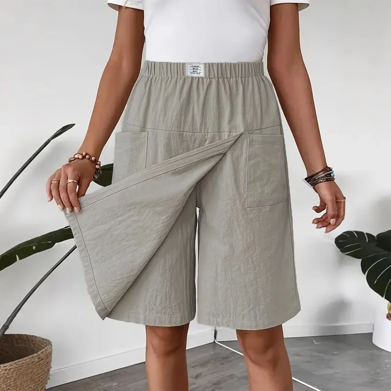 Clarissa – Relaxed Wide Leg Casual Shorts