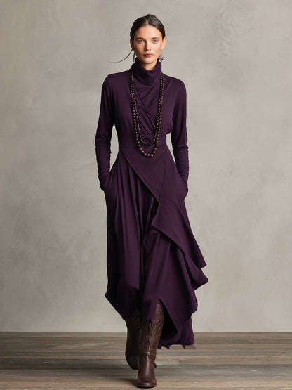 Dakota | Elegant Draped Dress