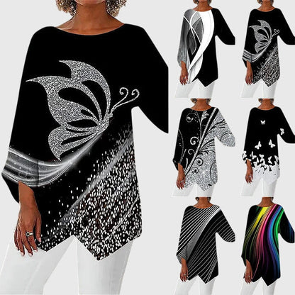 Letty | Elegant Crew Neck Top