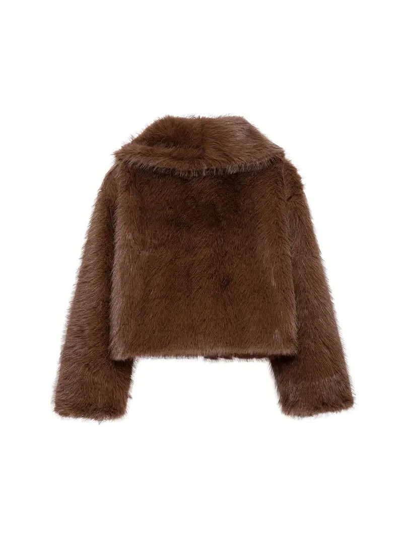 Dolores – Luxurious Faux Fur Coat