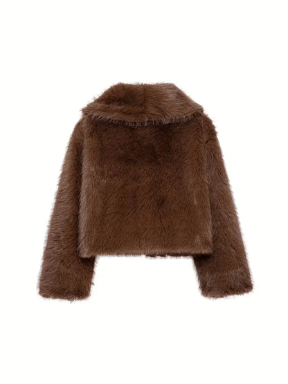 Dolores – Luxurious Faux Fur Coat