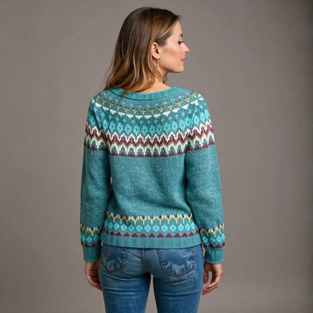 Margaret – Nordic Knit Fairisle Jumper