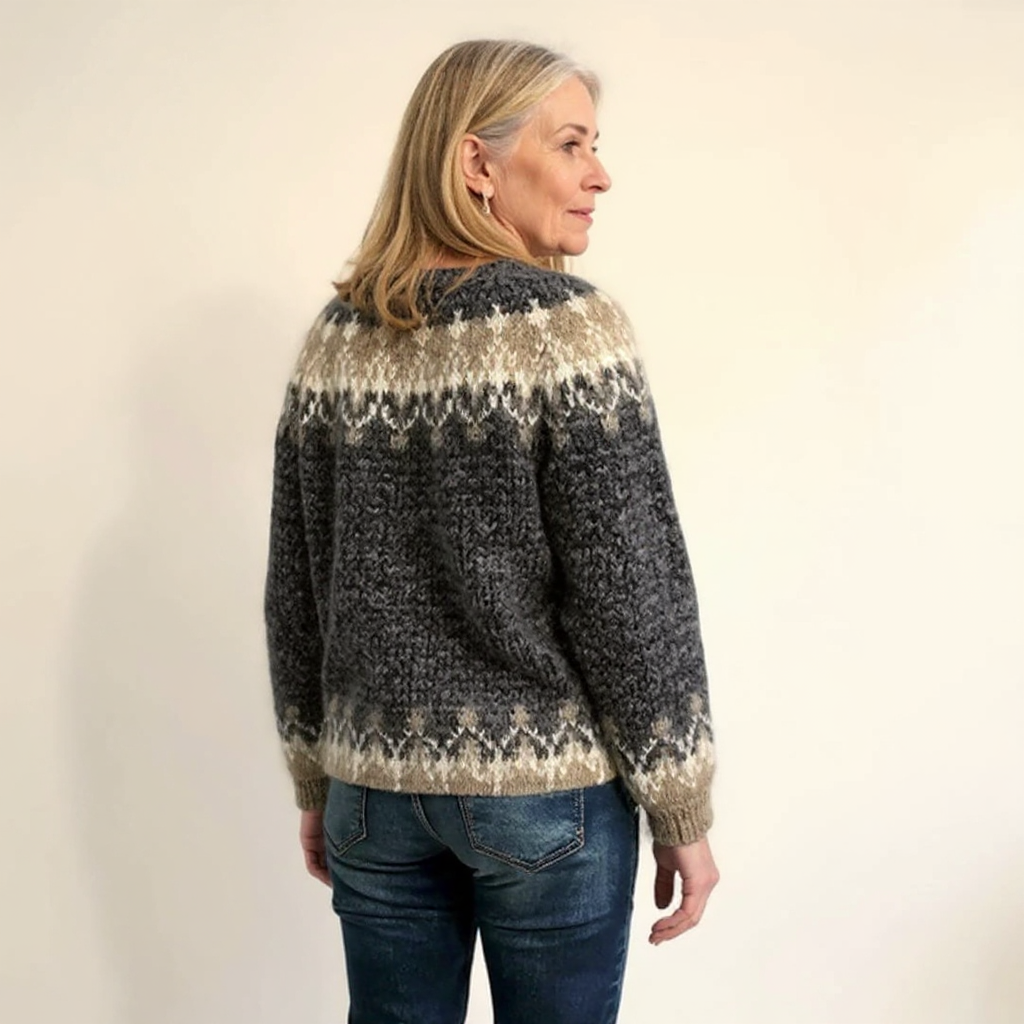Lucille – Nordic Fair Isle Knit Jumper