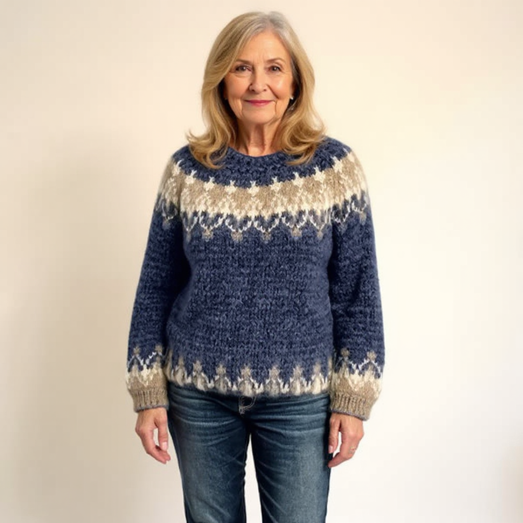 Lucille – Nordic Fair Isle Knit Jumper