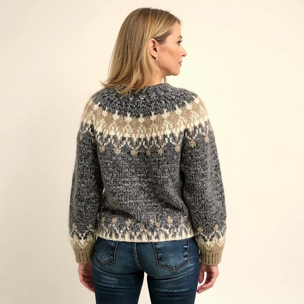 Lucille – Nordic Fair Isle Knit Jumper