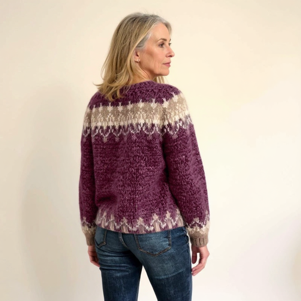 Lucille – Nordic Fair Isle Knit Jumper