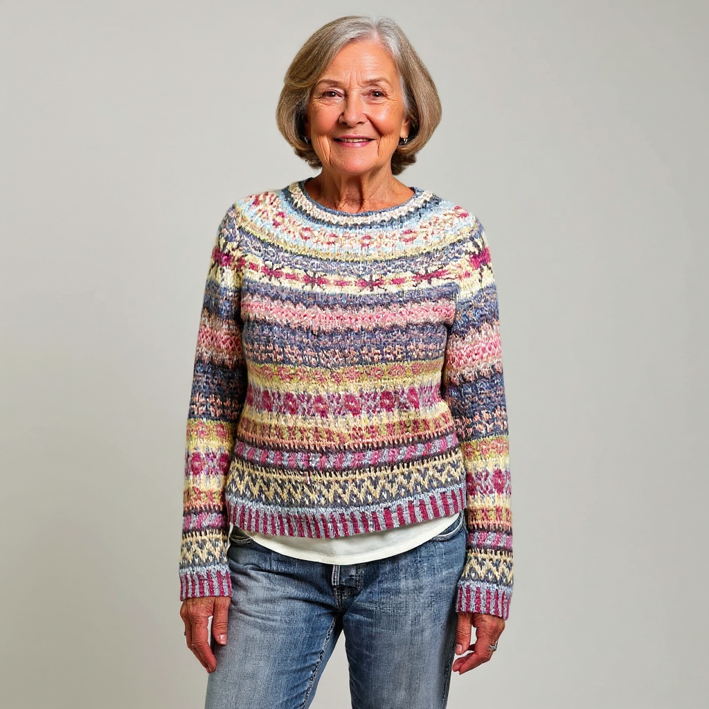 Vera – Fair Isle Knit Jumper