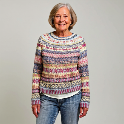 Vera – Fair Isle Knit Jumper