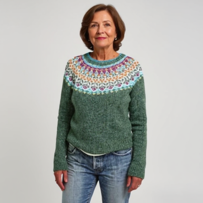 Doris – Fair Isle Knit Jumper
