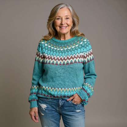 Margaret – Nordic Knit Fairisle Jumper