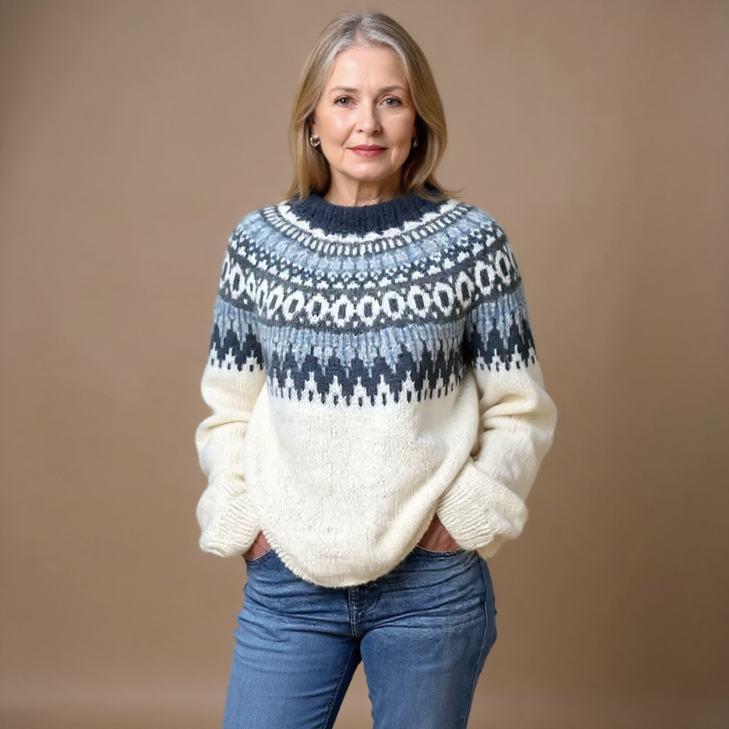 Earlene – Fair Isle Knit Jumper
