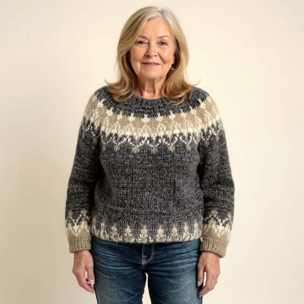 Lucille – Nordic Fair Isle Knit Jumper