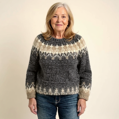 Lucille – Nordic Fair Isle Knit Jumper
