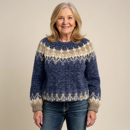 Lucille – Nordic Fair Isle Knit Jumper